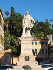 Monument of Giuseppe Garibaldi in Chiavari
