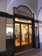Gran Caffè Defilla am Corso Garibaldi - seit 1914 in Chiavari