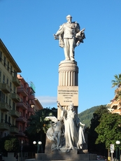 Monument of Vittorio Emanuele II di Savoia in Chiavari 