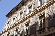 Palazzo Podestà - ein schöner Palazzo in der berühmte Via Garibaldi in Genua