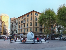 Die Innenstadt der ligurischen Stadt La Spezia