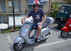 Snapshot on the Vespa in Italy 