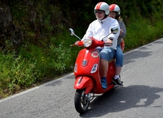 Feel the wind breeze on this Vespa tour