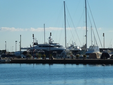 Der Hafen von Rapallo