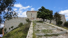 Festungsanlage oberhalb Genuas 