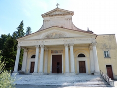 Die barocke Pfarrkirche San Giovanni Battista in Varese Ligure